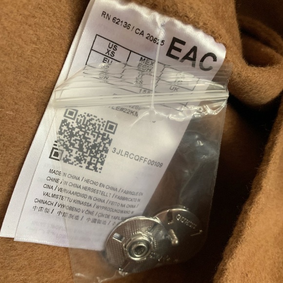 BNWT Guess Lightweight Oversized Wool Coat - XS - Picture 7 of 12